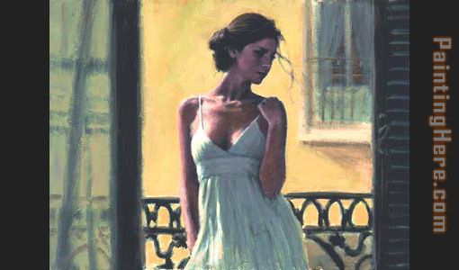 Balcony at Buenos Aires XI painting - Fabian Perez Balcony at Buenos Aires XI art painting